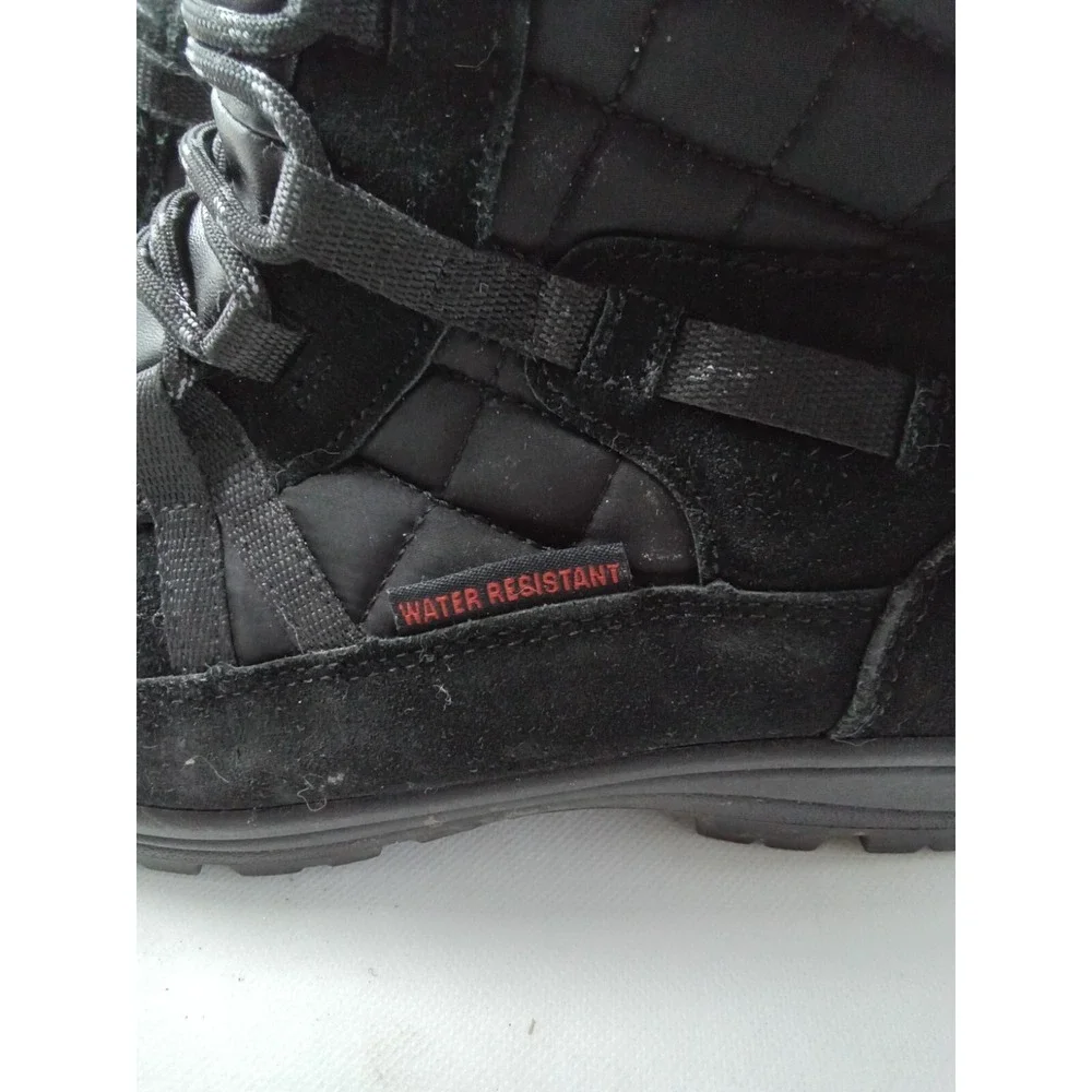 Nortiv8 Thinsulate Boot Ladies Size 9-Quilted Top-Lace Up-Water resistant-11 in.